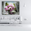 Painting By Numbers Kit DIY Bouquet Canvas Oil Wall Picture Living Room Artworks