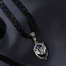 Halloween Gothic Charm Gift Chain Necklace Black Bat Pendant Velvet Choker