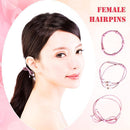24pcs Ladies Headband Ponytail Holder Women Kids Elastic Rubber Rope Hair Tie