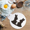 Easter Bunnies Cake Stencil For Cookies Cupcake Stencil Mold Decorating P9U0