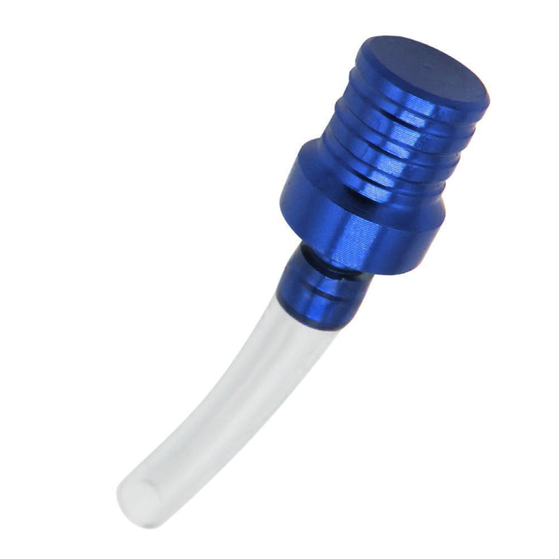 Motorcycle Gas Fuel Cap Valve Vent Breather Hose for ATV Dirt Bike(Blue)