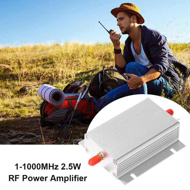 2.5W RF Power Amplifier 1-1000MHz Radio Power Amplifier Wireless Remote Control