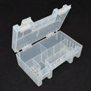 Portable Hard Plastic AA AAA C Battery Healthy Case Organiser Box Holder M9R0