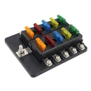 for Truck Bus Car Accessory Block Fuse Box Plastic Cover Blade Fuse Holder