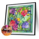 30x30cm 5D DIY Full Round Drill Diamond Painting Flower Plant for Home Decor