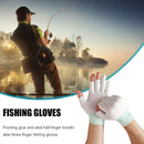 Half Finger Summer Outdoor Sports Sunscreen Anti-Slip Gloves Fishing Equipm