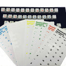 Waterproof Russian Transparent Stickers For PC Laptop Keyboard Hot T8D4