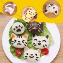 Sushi Mold Rice Ball Mold - Cartoon Cat Pattern Nori Sushi Bento Accessory