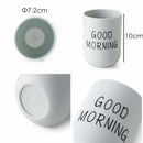 Plastic Portable Travel Mouthwash Washing Cup Non-slip Toothbrush Holder
