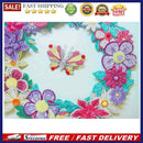 5D Diamond Painting Kit Quilling Flowers Partial Special Shape Crystal Drill