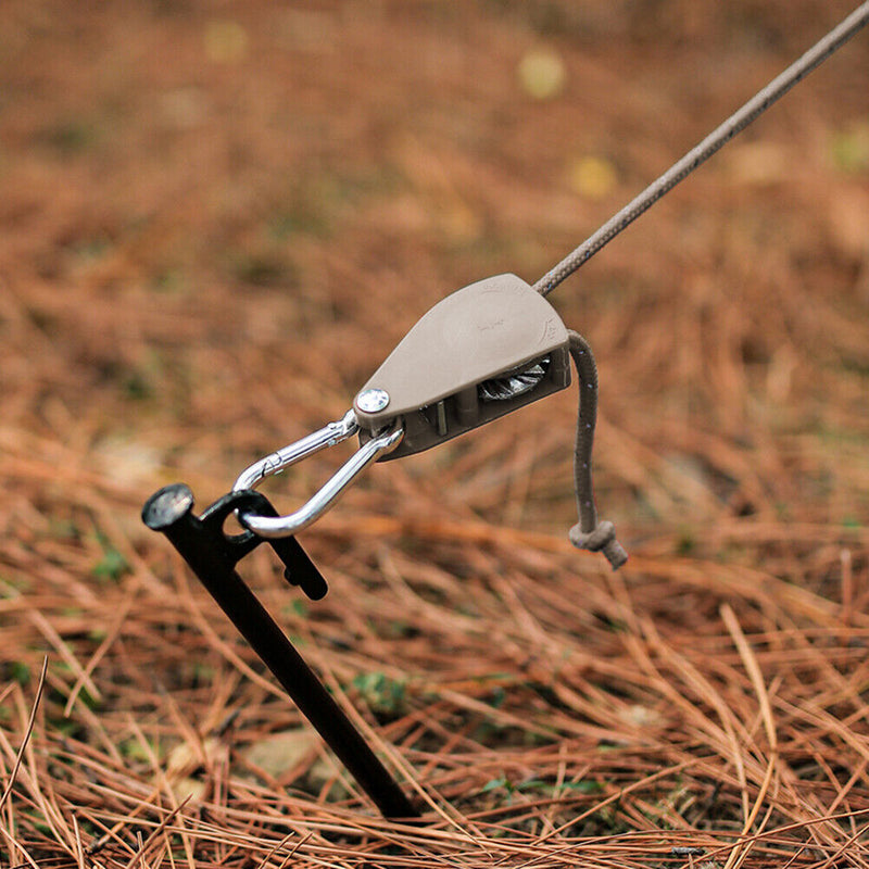 4mm 4m Rope Fastener Reflective Awning Wind Rope Fastener Adjustable for Outdoor