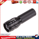3W 3 Mode Waterproof  Zoomable LED Flashlight Focus Torch Zoom Lamp Light Newly