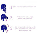 5pairs Elegant Women Screw Bobby Spiral Spin Hairpin Twisted Hair Clip Barrette