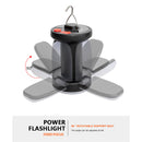 Led Emergency Lights 1800mah Solar Searchlights 6 Brightness Folding for Outdoor