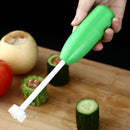 4x Fruit Corer Remove Slicer Digging Vegetable Spiral Cutter Kitchen Gadget
