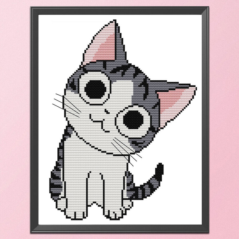 2 Strands 21x29cm Partial Embroidery Cross Stitch Stamped Art Craft Home Decor