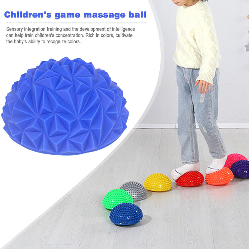 Inflatable Half Ball Massage Hemisphere Stepping Stone Balance Indoor Child Game
