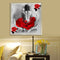 5D DIY Round Drill Diamond Painting Rose Girl Cross Stitch Embroidery Kit Newly