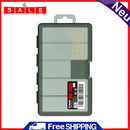 Fishing Hooks Lures Bait Storage Box Fishing Tackle Container Case (M)