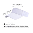 Sun Visor Hat - Summer Beach Cap for Women Men Sport Outdoor Empty Top Golf