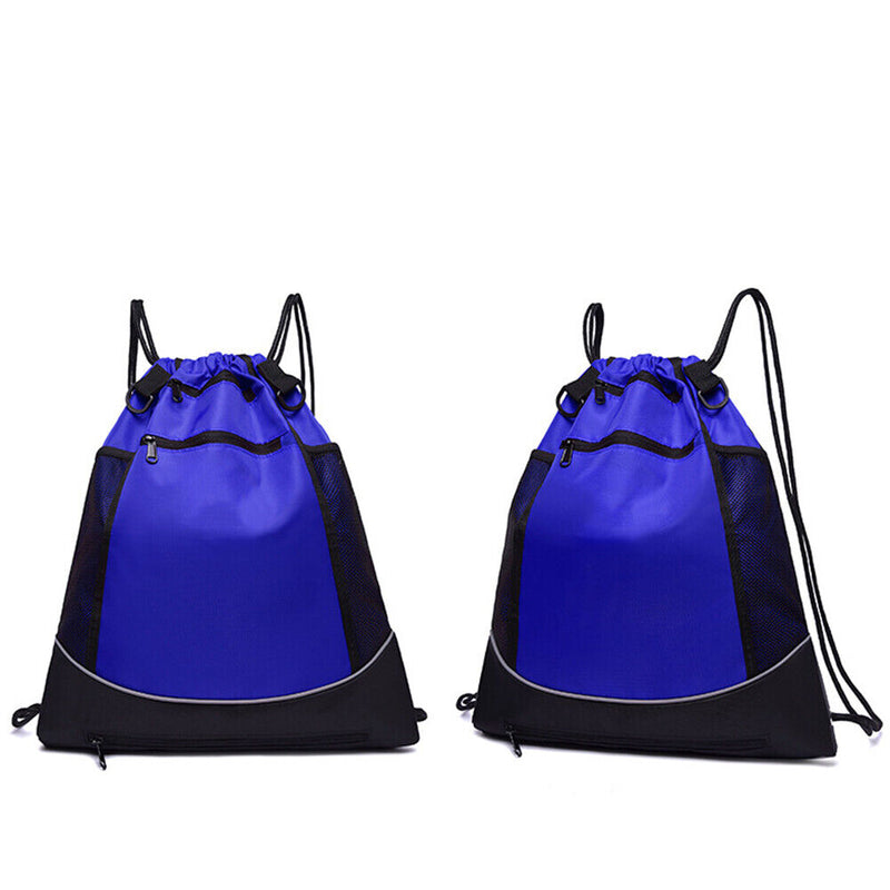 Men Outdoor Sports Gym Bags Football Volleyball Basketball Drawstring Backpac