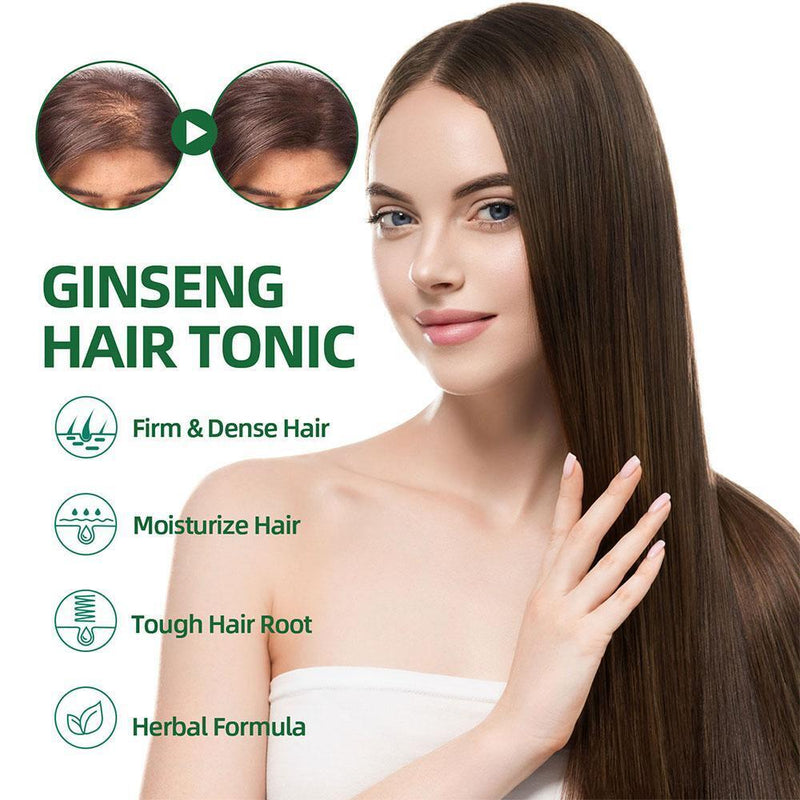 Ginseng hair nourishing liquid 100ml hair nourishing liquid anti-fall`