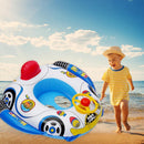 Cute Baby Inflatable Seat Swimming Ring Pool Aid Trainer Beach Float Boat