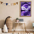 Full Round Diamond Painting 5D DIY Animal Flowers Mosaic Drill Home Decoratio