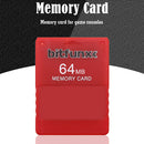 FMCB 1.966 Memory Card for Sony PS2 64MB Free McBoot Console Card (Red) Newly