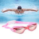 #A Professional Electroplating Waterproof HD Swimming Glasses for Women Men Adul
