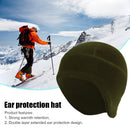 Winter Warm Cycling Fleece Ear Protection Cap Skiing Beanie (Army Green)