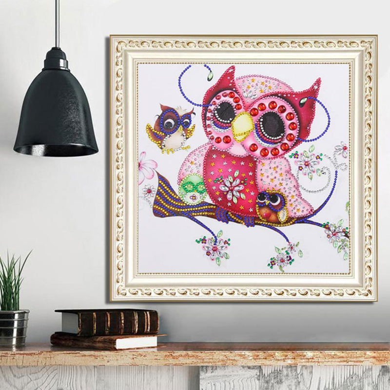 5D DIY Special-shaped Diamond Painting Cross Stitch Kit (Cute Cat-YX8070) Newly