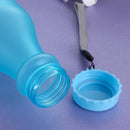 Candy Colors Unbreakable Frosted Plastic Kettle 550mL Water Bottle (Blue)