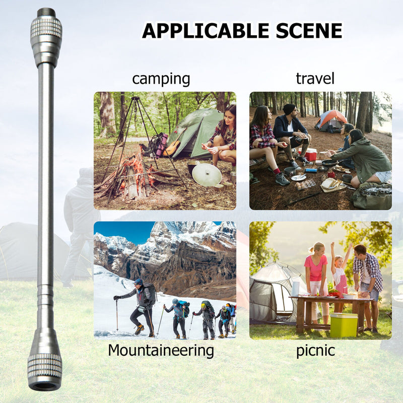 Gas Lantern Extension Stand Pole Blow Torch Extender Outdoor Camping Air Tank