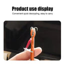 Fish Hook Quick Release Decoupling Device Tool Fishhook Extractor (Orange)