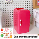 #A Refrigerator Shape Pen Holder Pencil Brush Storage Holder Desk Tidy Organizer