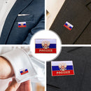 The Russian Federation Flag Broche Buckle Pin Badge Clothes Metal Pin