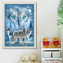 Wolf 5D Diamond Painting Embroidery DIY Cross Stitch Living Room Decor Gift