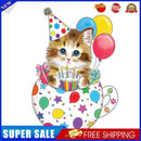 DIY Mosaic Cat Animal Part Drill Special Shape Diamond Painting Kit (YX038)