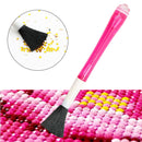 Dual-use Diamond Painting Point Drill Pen Clean-up Sweep Brush Embroidery Supply
