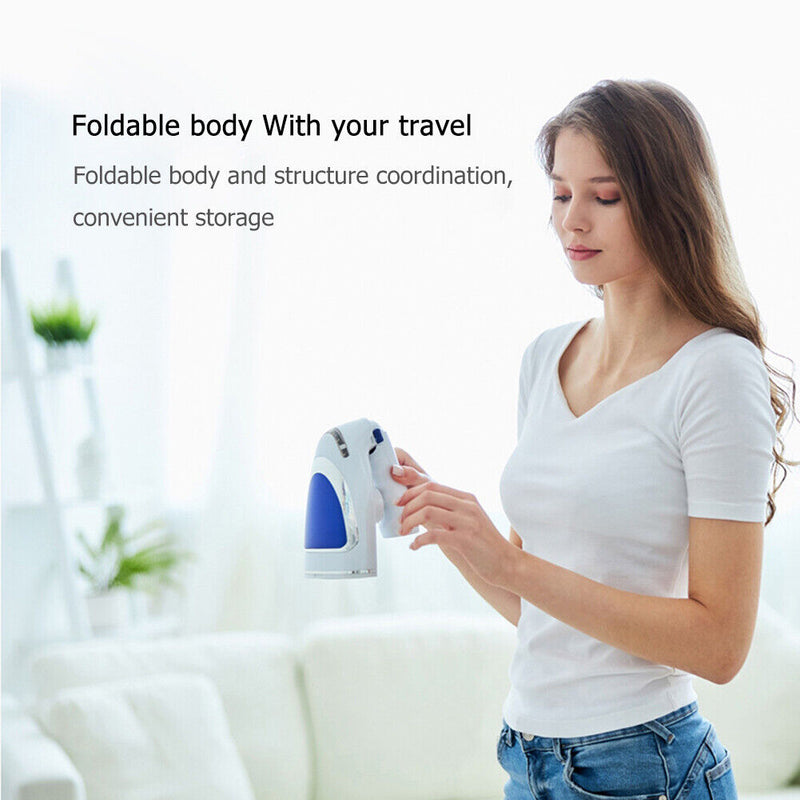 #A Portable Mini Steam Iron Handheld Home Clothes Fabric Hot Steam Ironing Machi