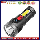 XPG+COB Rechargeable Torch Warning Lantern for Outdoor Camping Hiking Fishi