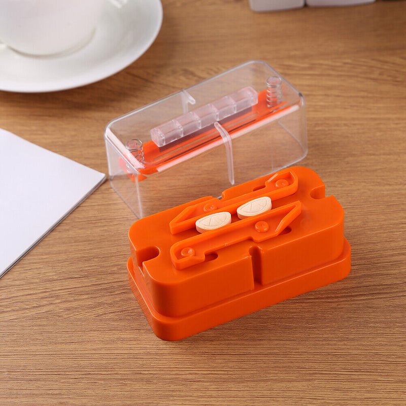 Medicine Pill Holder Mini Portable Storage Box Tablet Cutter Splitter Divider