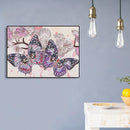 5D DIY Special Shaped Diamond Painting Butterfly Embroidery Craft Kit Home