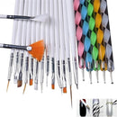 Handle Liner Painting Pen Gradient Manicure Acrylic Brushes UV Gel Nail Brush