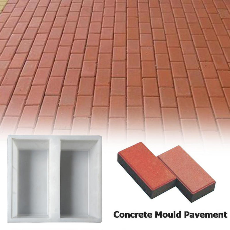 Garden Path Maker Brick Cement Paving Mold Courtyard Road Concrete Pavement