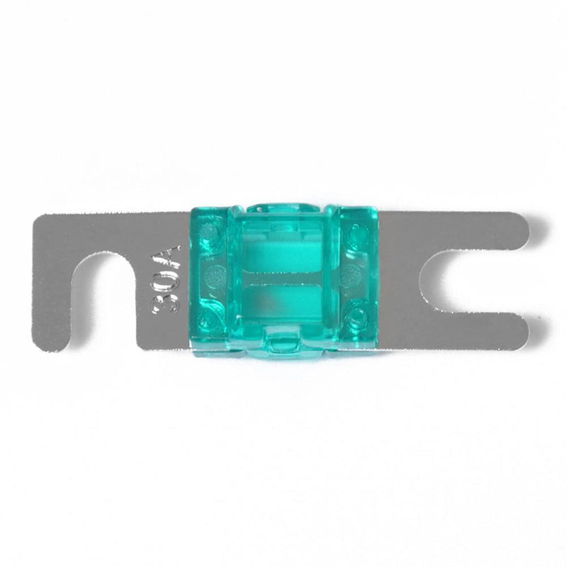 5pcs Nickel Plated Car Audio 32V AFS Mini ANL Fuses Auto Stud Fuses (30A) Newly