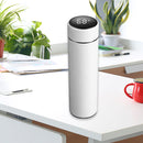 Digital Thermal Water Cup Touch Display Temperature Vacuum Flasks (White) Newly