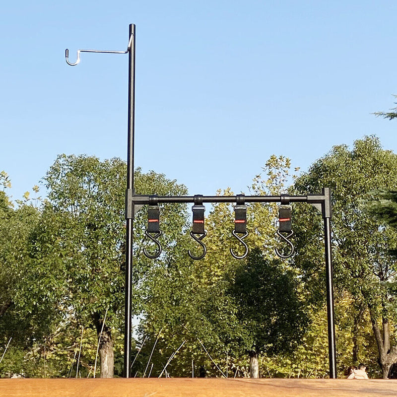 Outdoor Desktop Storage Rack Multifunctional Aluminum Alloy Hanging Table She