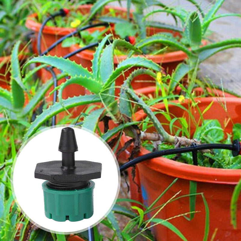 100pcs Spray Nozzle Water Dropper Garden Anti Drip Mist Irrigation Sprinkler